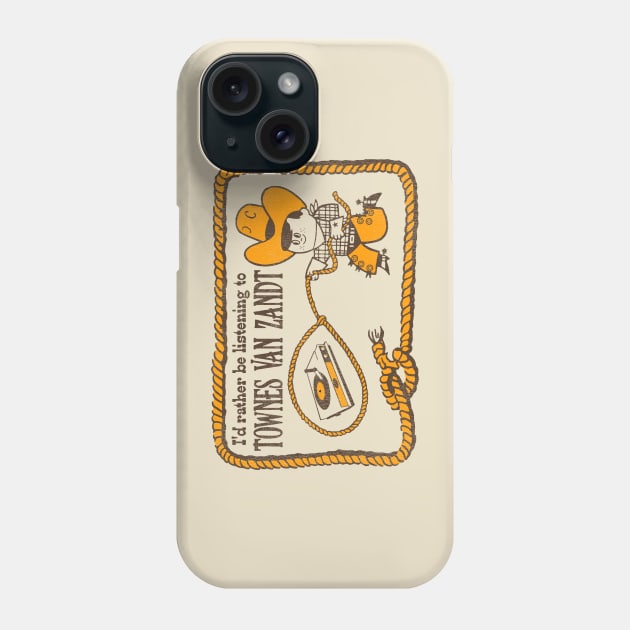 Little Cowboy Townes Phone Case by darklordpug