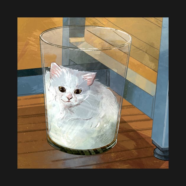 liquid cat by gristiannn