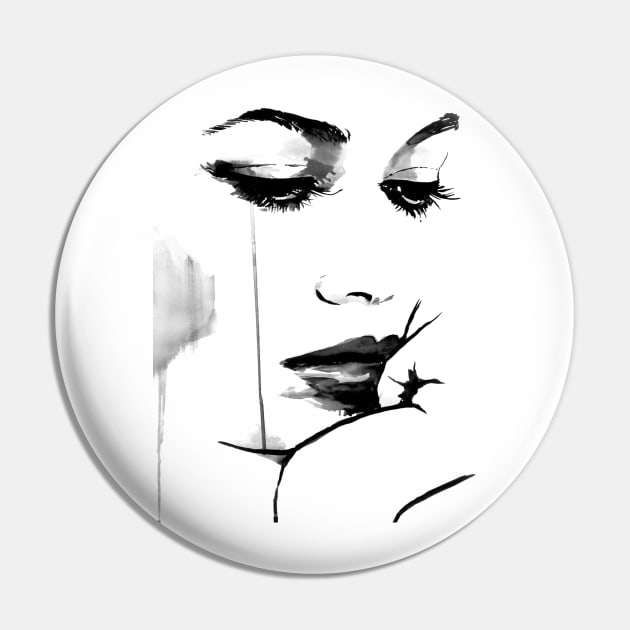 Woman Pin by hitext