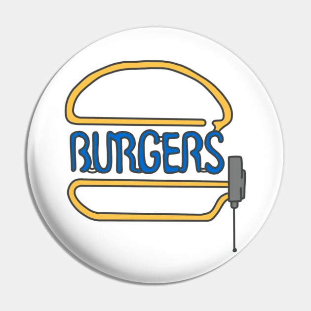 Burger Light Pin by missannagray