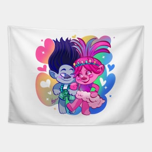 trolls 3 Tapestry