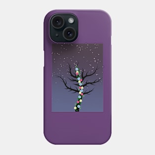 Trees and Flowers Phone Case