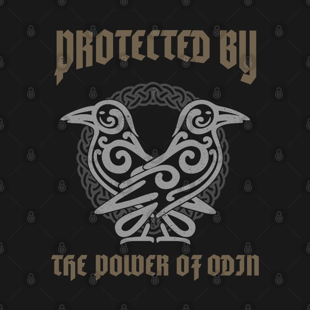 Protected By The Power Of Odin Viking by PlimPlom