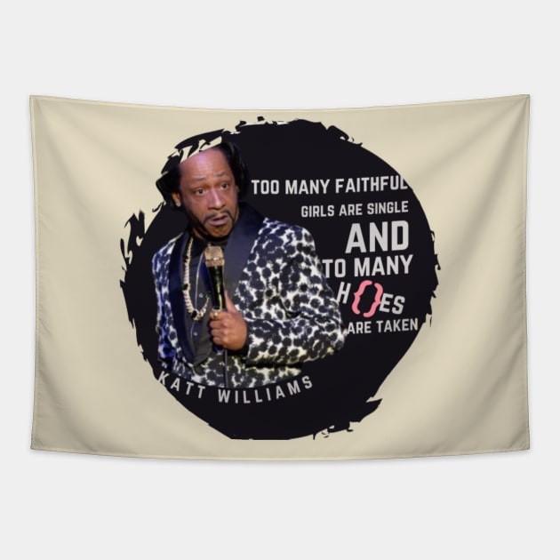 Katt Williams Comedy Tapestry by Alexander S.