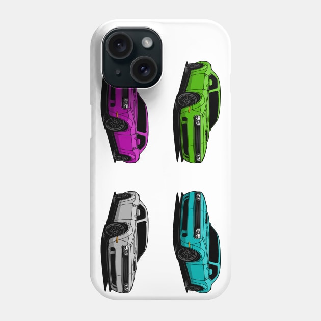 X4 Challenger USA Phone Case by Car_Designer