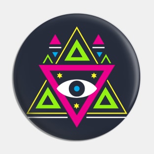 My Eye is on You Pin