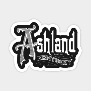 Vintage Ashland, KY Magnet