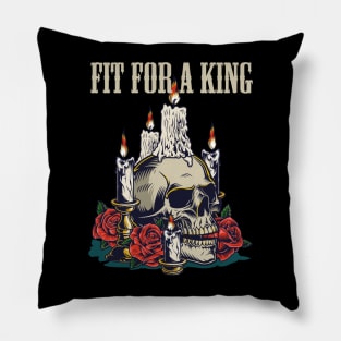 FIT FOR A KING VTG Pillow
