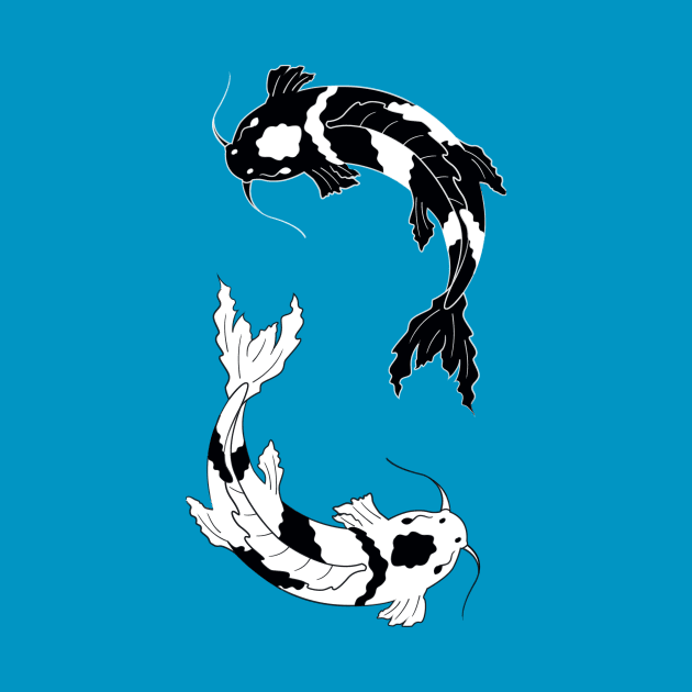 Koi fishes Yin-Yang by BrainDrainOnly