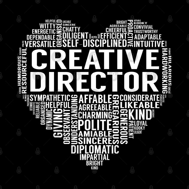 Creative Director Heart by LotusTee