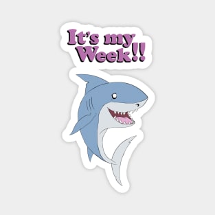 Shark's My Week Magnet