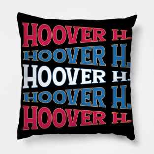 NATIONAL TEXT ART USA HOOVER Pillow