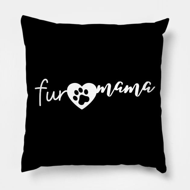 Fur Mama Pillow by Waqasmehar