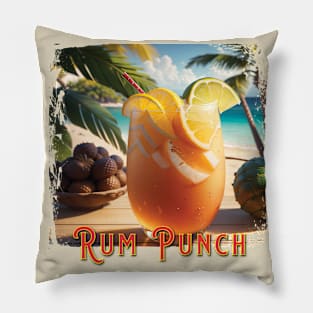 Rum & Punch Pillow