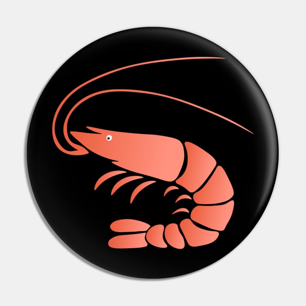 Shrimpy Pin by HelenDesigns