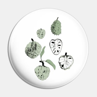 Custard Apple Pin