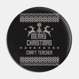 Merry Christmas CRAFT TEACHER Pin