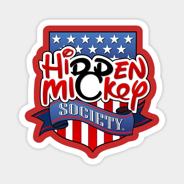 HMS Patriotic Logo (no burst) Magnet by hiddenmickeysociety