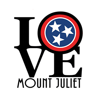 LOVE Mount Juliet Tennessee T-Shirt