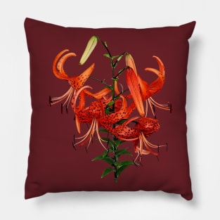 Lilies - Tiger Lilies Pillow