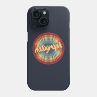 Autograph Vintage Circle Phone Case