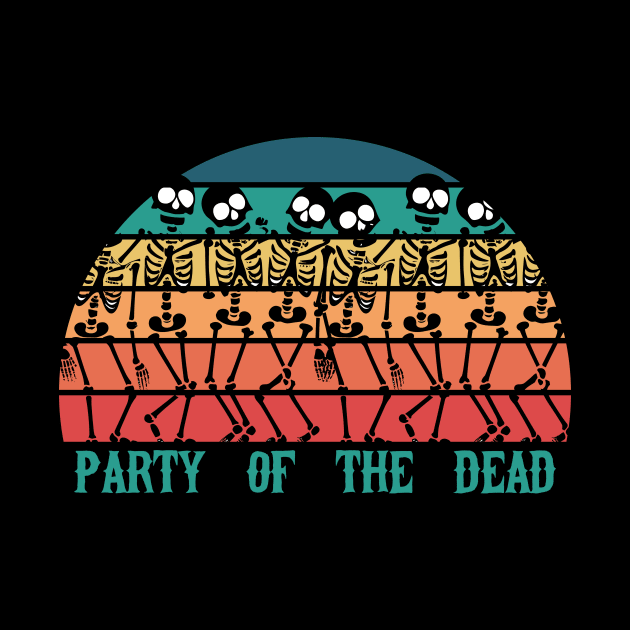 Party of the Dead Sunrise by Kingrocker Clothing