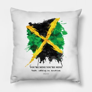 Reggae Walking on Sunshine Pillow