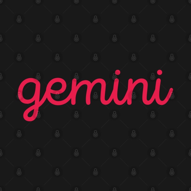 Gemini by designedbyjamie