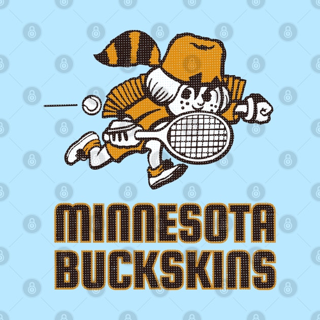 Vintage Minnesota Buckskins Tennis 1974 by LocalZonly