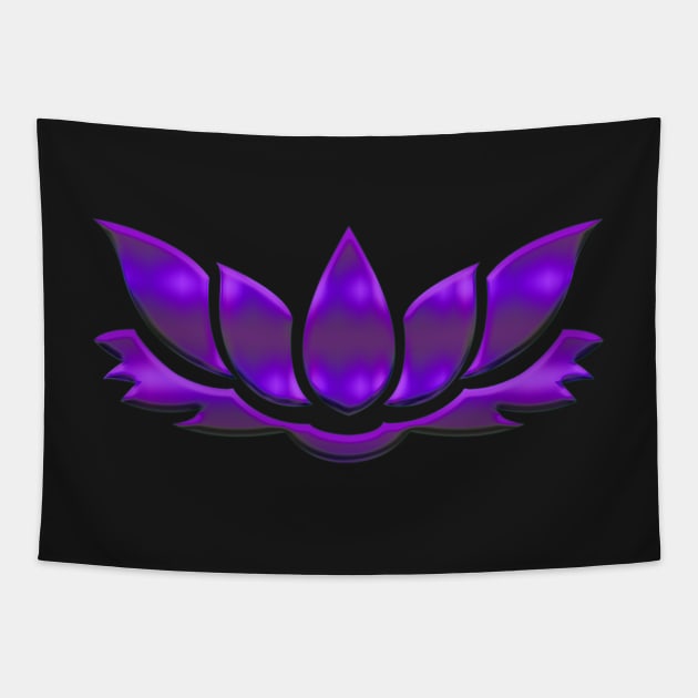 Lotus Flower Tapestry by ddtk