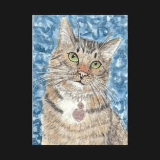 Felix Tabby cat art T-Shirt