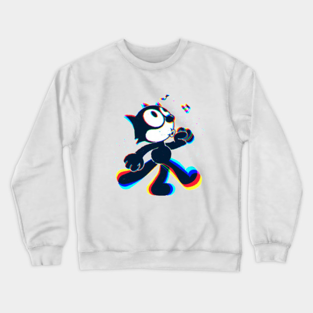 Felix The Cat Felix The Cat Crewneck Sweatshirt Teepublic