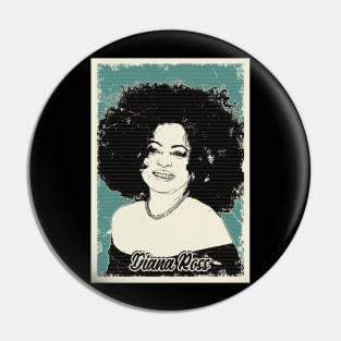 Vintage Diana Ross Pin