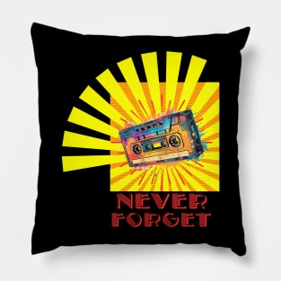 Never Forget Pillow