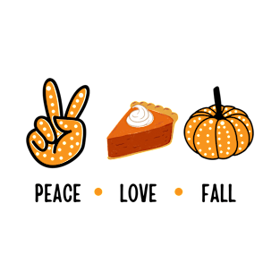 Peace Love Fall T-Shirt