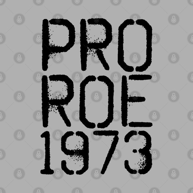 Pro Roe 1973 by Slightly Unhinged