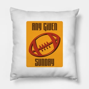 Any Given Sunday Pillow