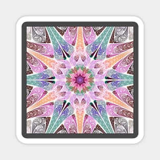 Pink mandala Magnet