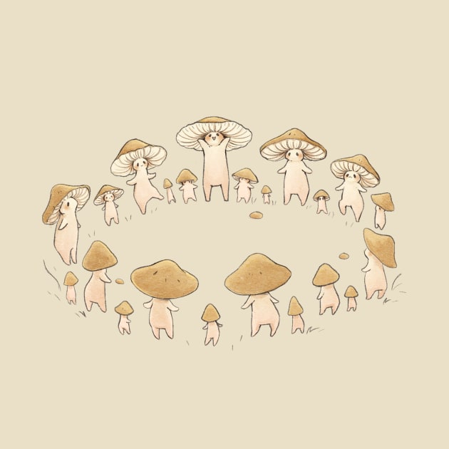 Fairy Mushroom Ring by fairydropart