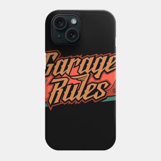 Garage Rules Oil vintage custom Phone Case