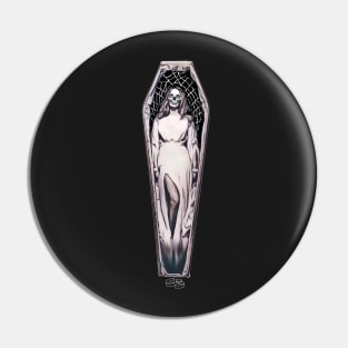 Coffin Girl Pin