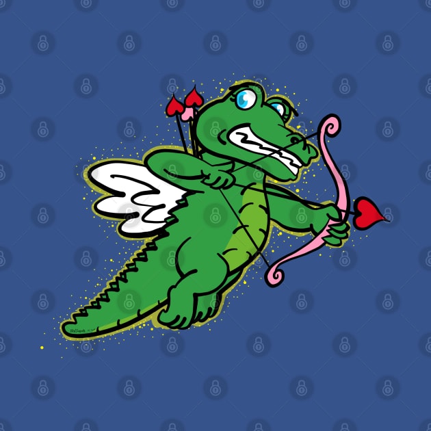 Modest Gator Cupid by BenSimons