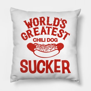 World's Greatest Chili Dog Sucker Pillow