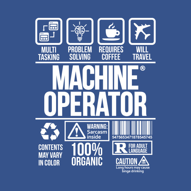 Discover Machine Operator T-shirt | Job Profession | #DW - Machine Operator - T-Shirt