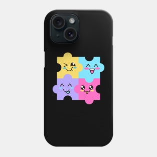 Kawaii Jigsaw Love Phone Case