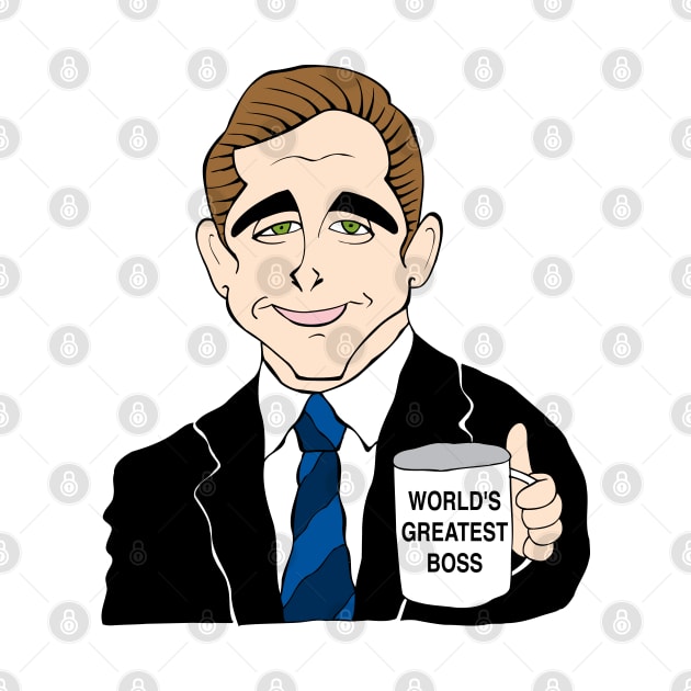 THE OFFICE SITCOM TV CHARACTER FAN ART by cartoonistguy