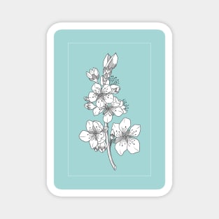 Flower branch Magnet