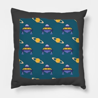 cute cosmic space pattern Pillow