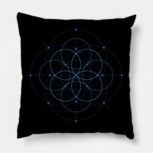 Simplicity of Circles Pillow