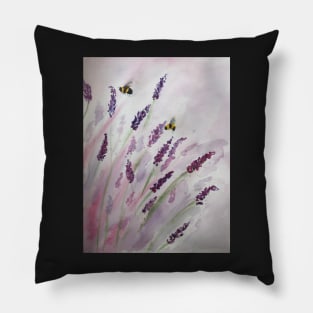 Lavender and the bees Pillow